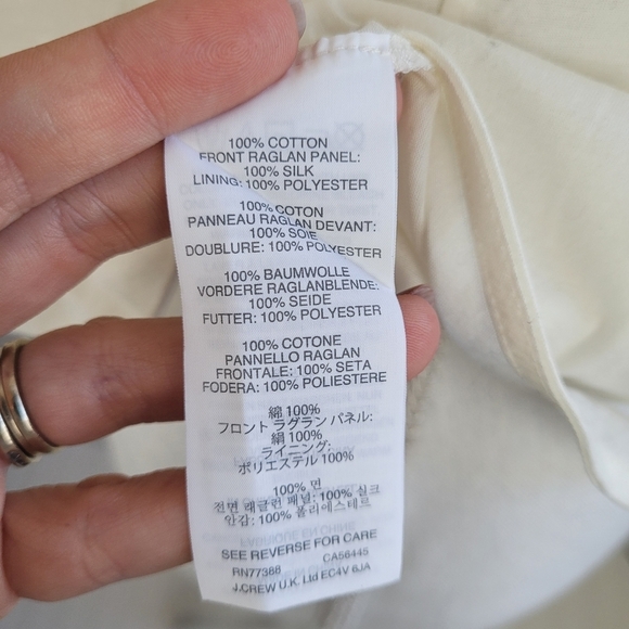 J. Crew Petal Tank Ivory Top - Picture 11 of 11